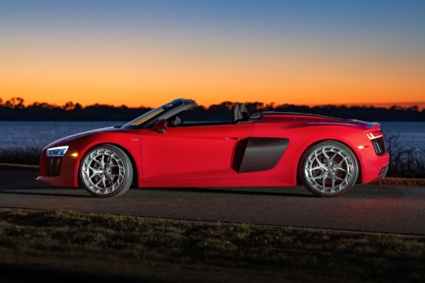 Audi R8 Side profile