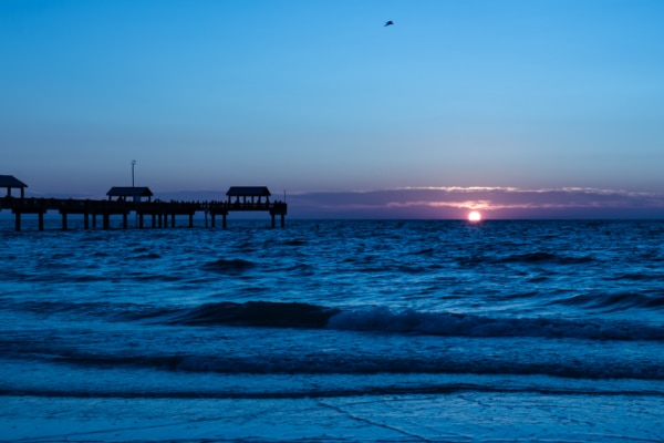 Clearwater Beach Pier 60 Sunset