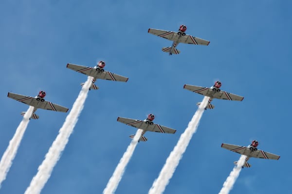 Geico Skytyper Flyover