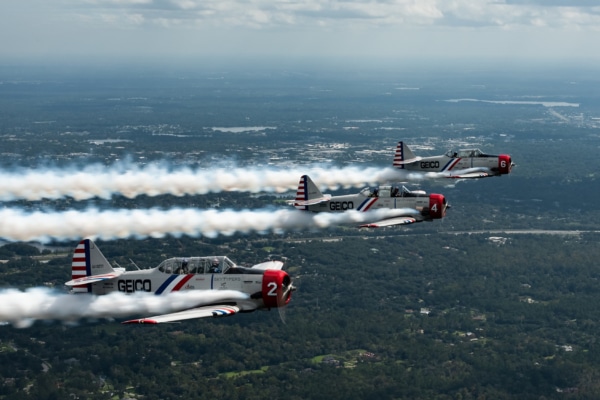 Geico Skytypers Air-to-Air Photography