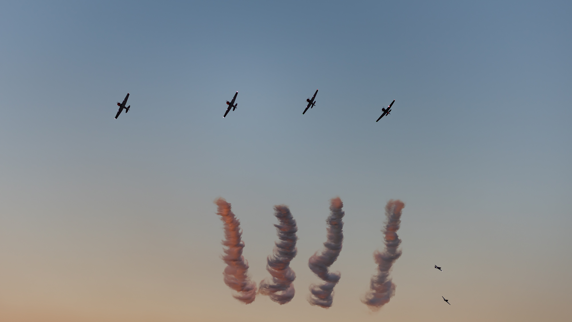 Geico Skytypers Night Airshow