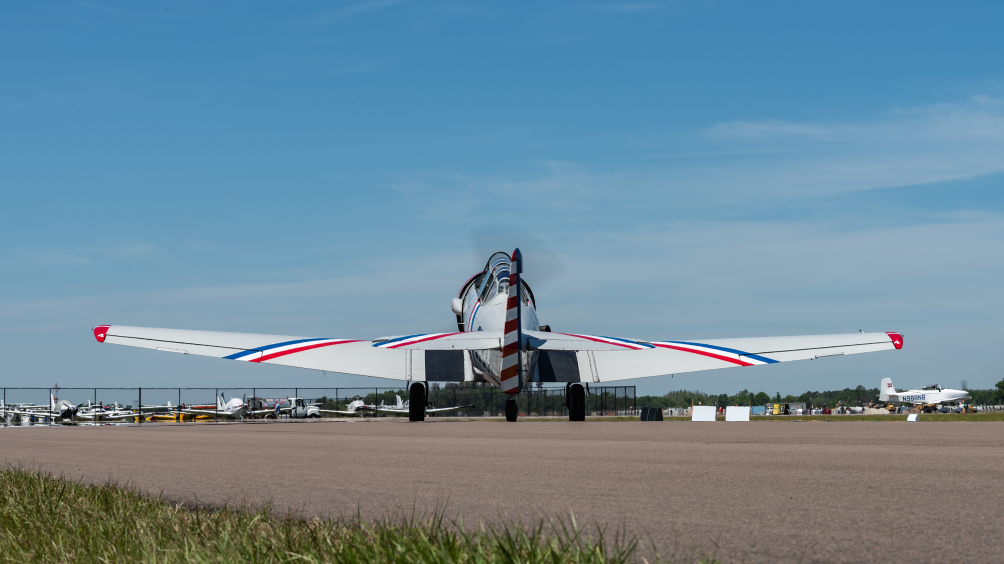 Geico Skytypers on the ramp