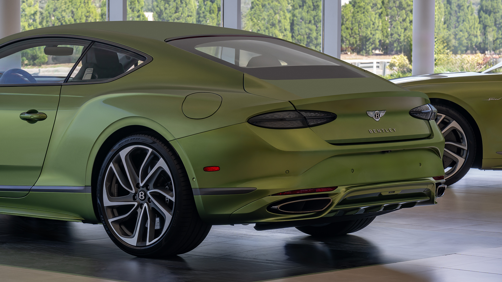 Bentley Continental GT Rear Stance
